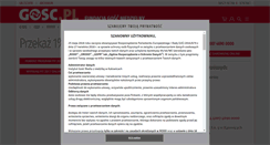 Desktop Screenshot of fundacja.gosc.pl
