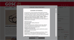 Desktop Screenshot of gosc.pl